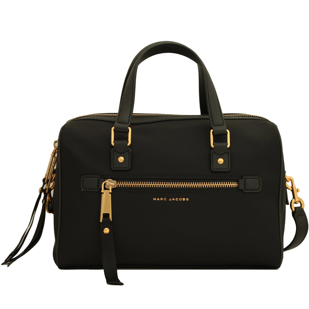 Marc Jacobs Trooper Bauletto Satchel Bag Black