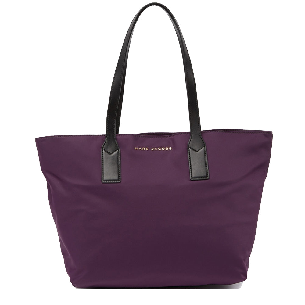 Marc Jacobs Nylon Wingman Tote Bag Grape