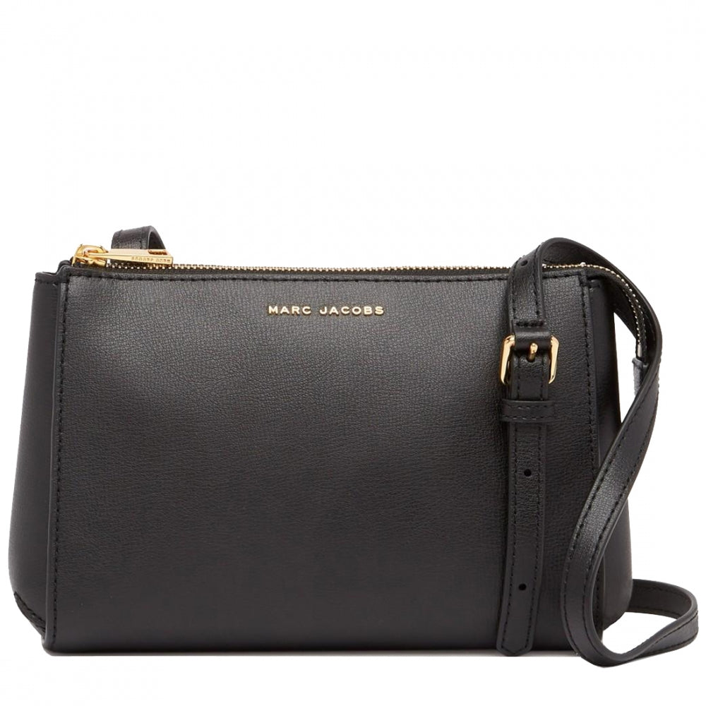 Marc jacobs black crossbody bag on sale