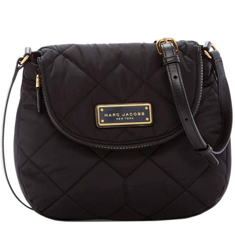 Marc Jacobs Quilted Nylon Natasha Mini Crossbody Bag in Black M0011379