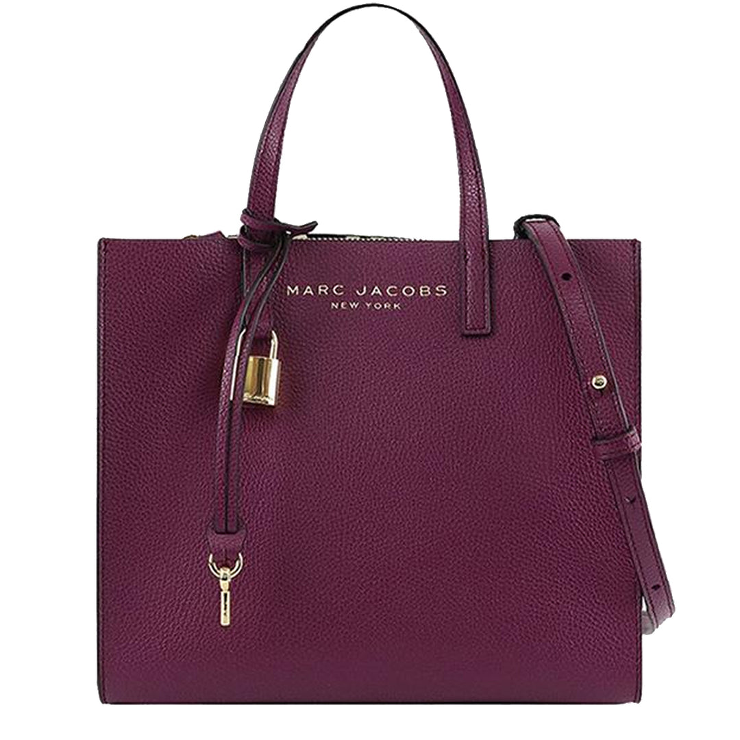 Marc Jacobs Mini Grind Leather high quality Tote M0015685 languid lavender