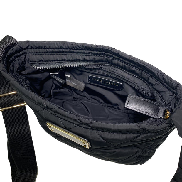 Buy Marc Jacobs Quilted Nylon Crossbody Bag in Black H107M06SP21 Online in Singapore | PinkOrchard.com