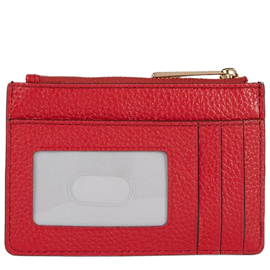 MARC JACOBS Plain Card hot Holders Case Wallet Fire Red M0016997