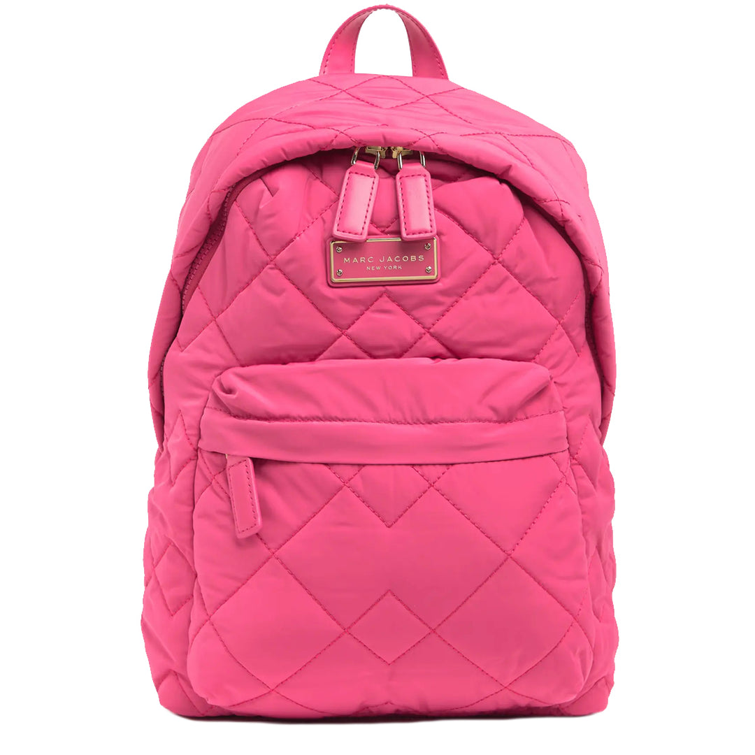 Marc Jacobs Quilted Nylon Backpack Bag in Peony M0011321 PinkOrchard