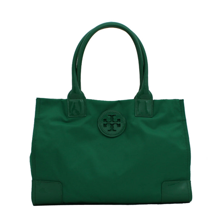 Tory Burch Ella Mini Nylon Tote Bag- Emerald City