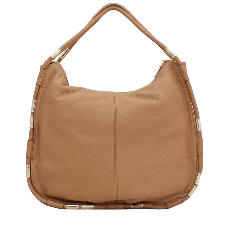 DKNY Crosby With Tubular Handle Bag- Tan