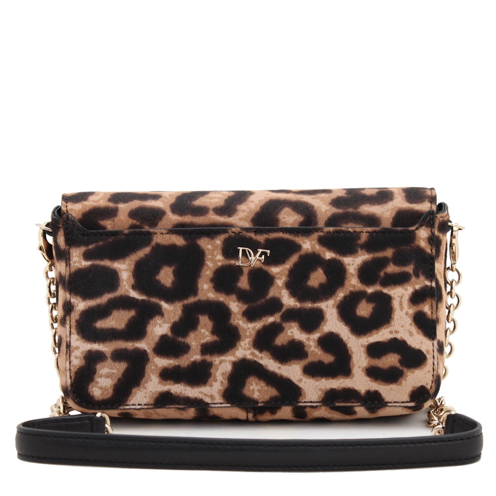 DVF outlet Haircalf clutch bnew