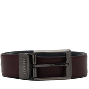 Ted Baker Reversible Leather Belt- Black-Brown