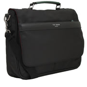 Ted Baker Tograin Nylon Document Bag- Black