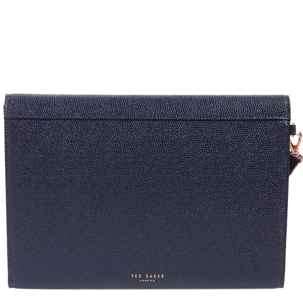 Ted baker navy clutch sale