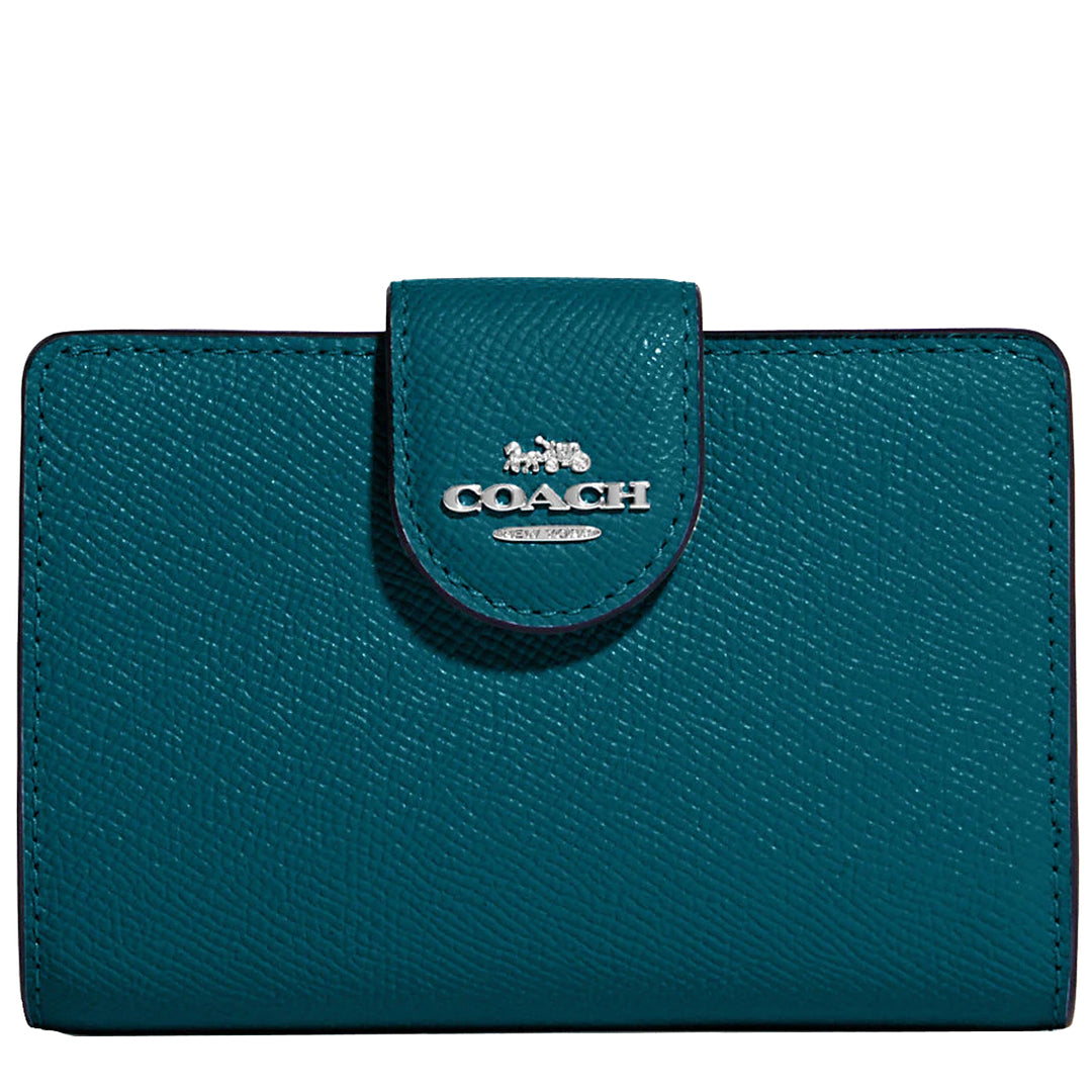 Turquoise coach wallet sale