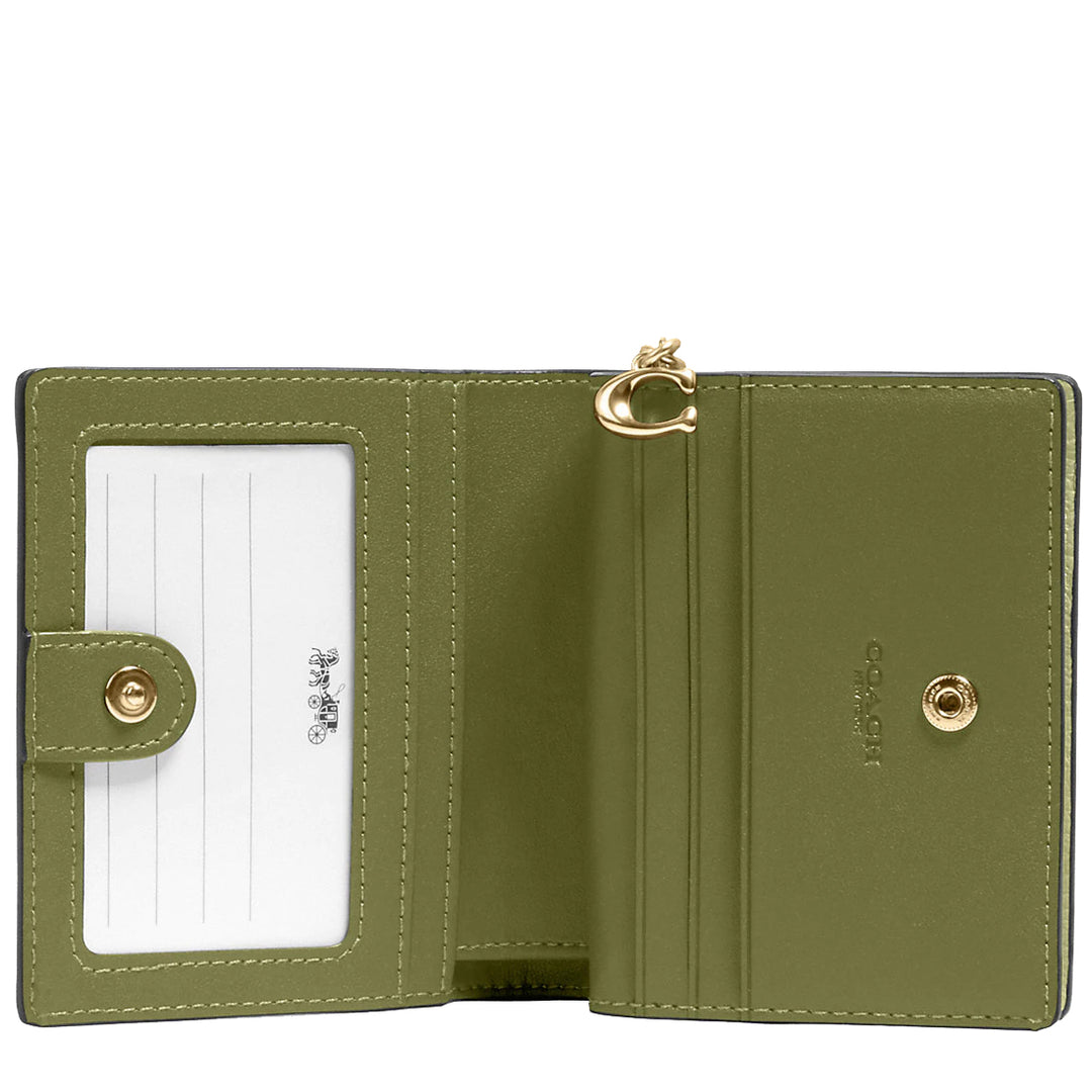 New Coach hotsell Snap olive green Wallet