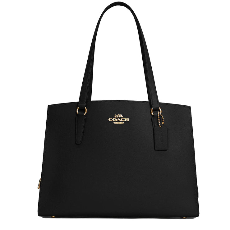 Buy Coach Tatum Carryall 40 Bag in Black/ True Red C4077 Online in ...