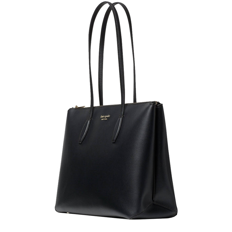 Kate Spade Women's Darcy Large Satchel Leather Handbag (Black) : Amazon.in:  Shoes & Handbags